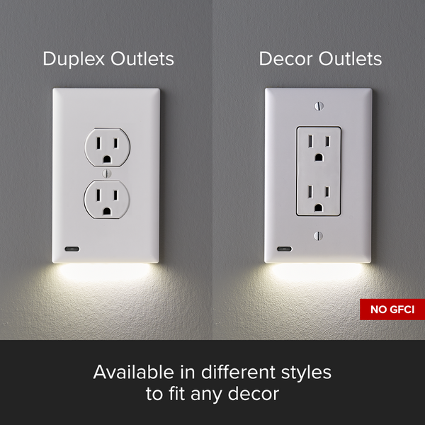 Night light electrical outlet on sale